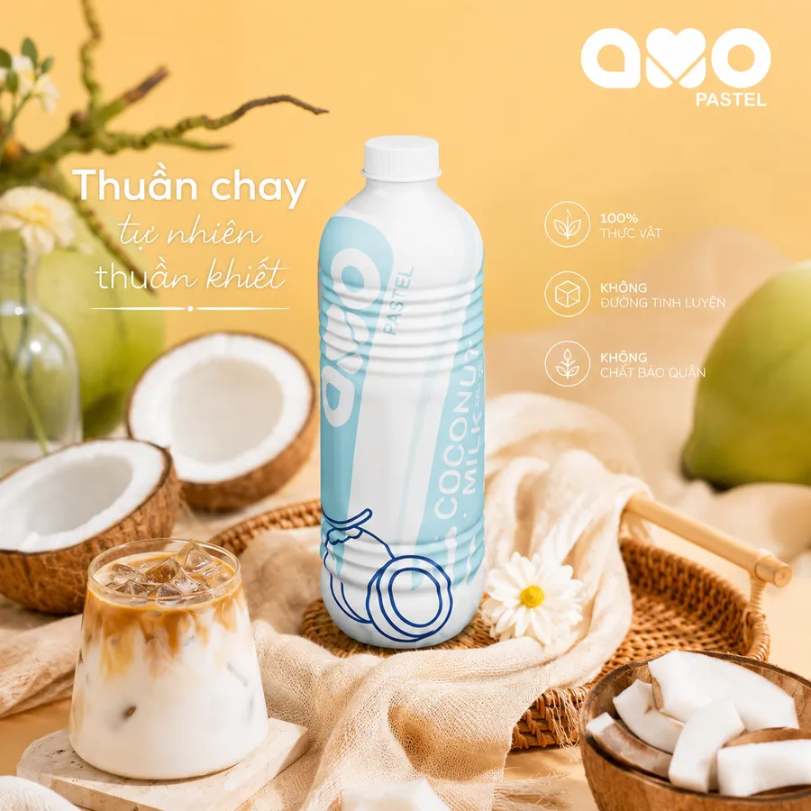 Sữa dừa Amo Pastel